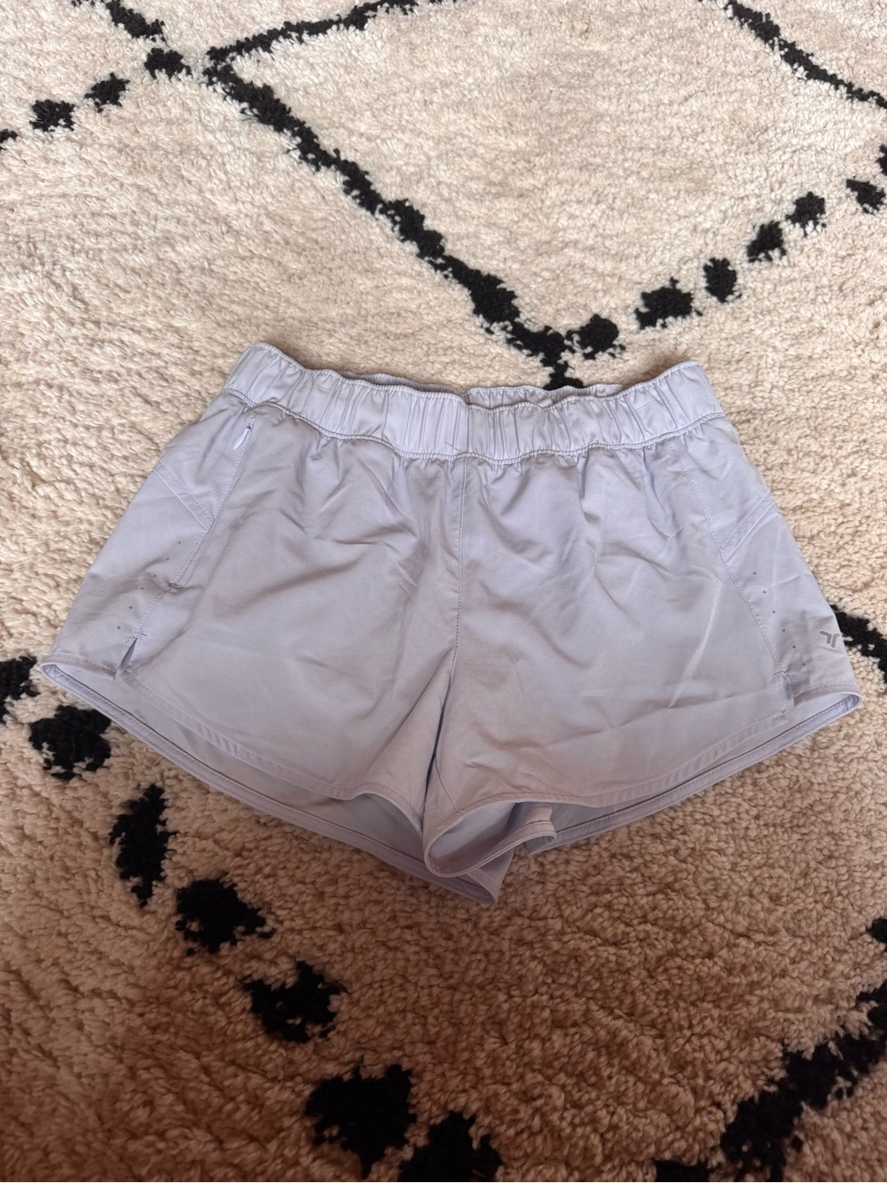 Old Navy Light Blue Women’s Activewear Shorts w/ Liner - Elastic Waist